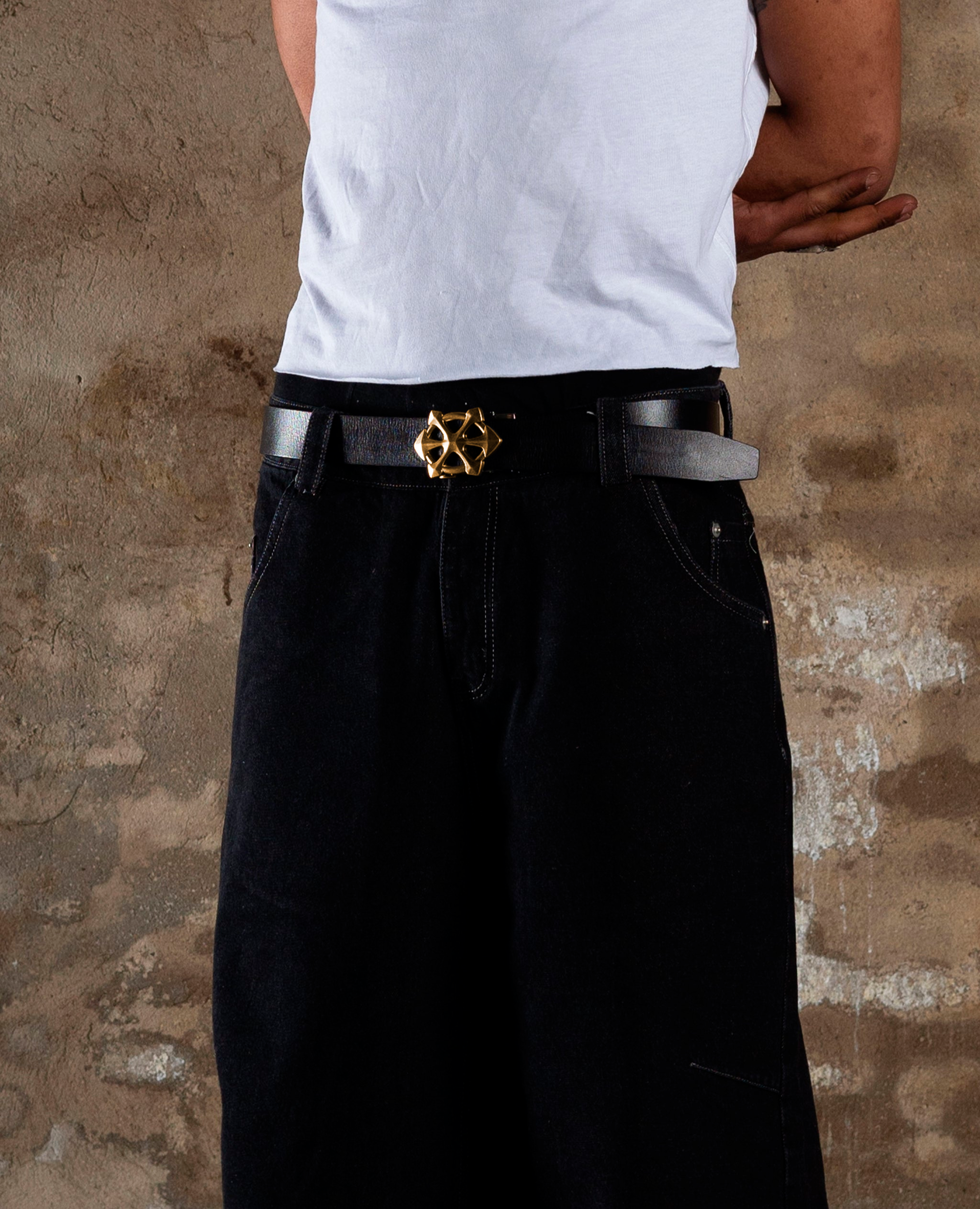 GOLD MECHANIK BELT