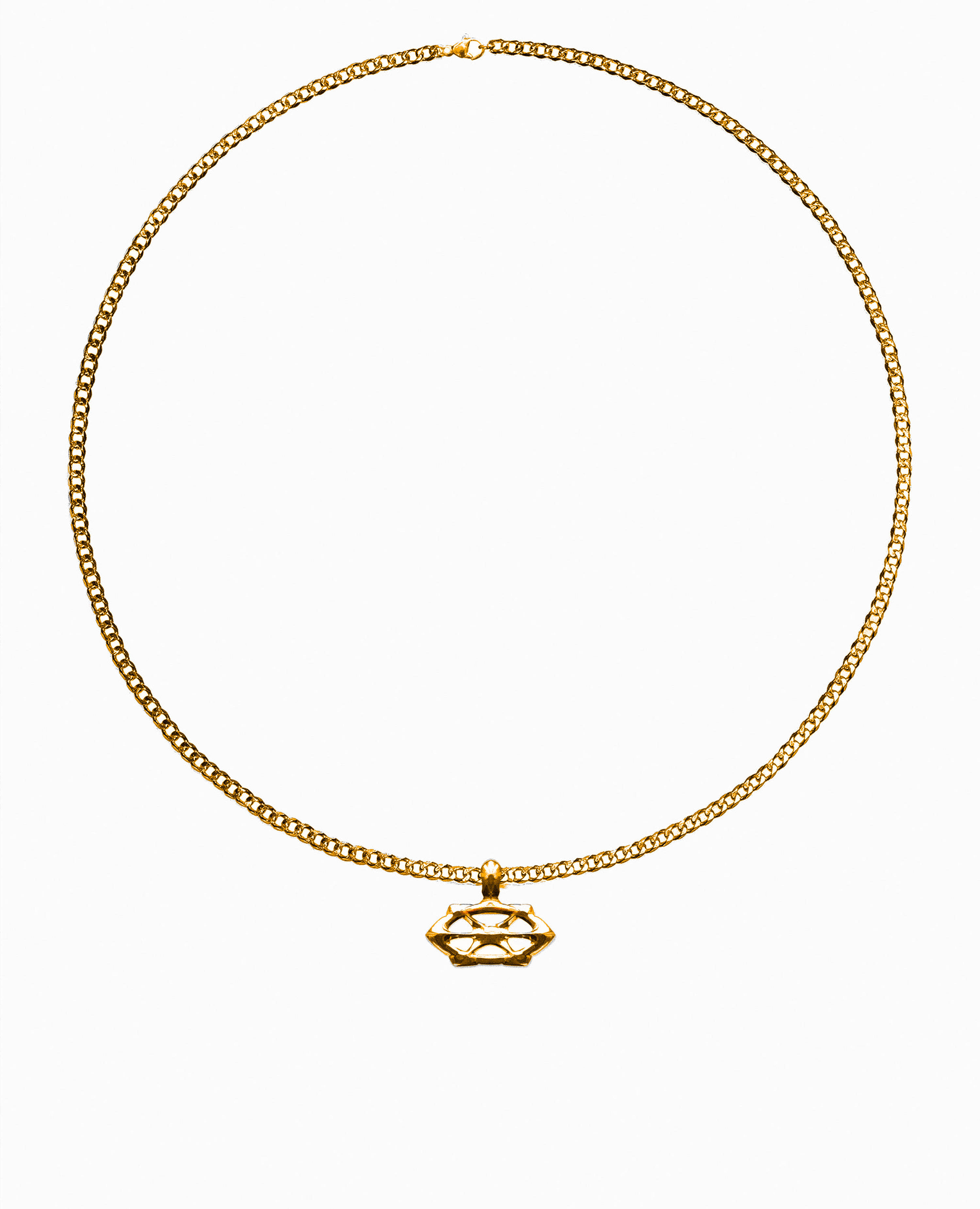 GOLD DYST PENDANT